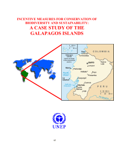 a case study of the galapagos islands