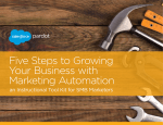 Five Steps to Growing Your Business with Marketing Automation