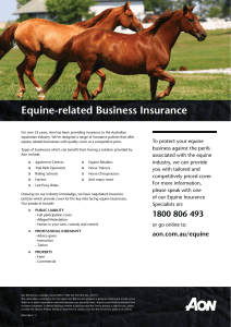Equine-related Business Insurance
