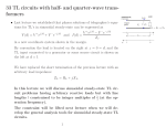 TL circuits with half- and quarter