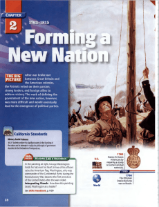 Chapter 2 - Forming a New Nation