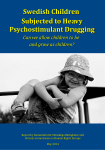 Swedish Children Subjected to Heavy Psychostimulant Drugging