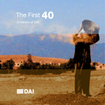 The First 40: A History of DAI