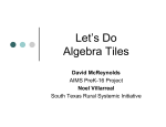 Let`s Do Algebra Tiles g