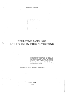figurative language and its use in press advertising