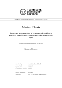 thesis - Cartography Master
