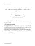 18.9 Applications of Electrostatics