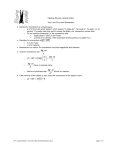 0175 Lecture Notes - Force of Impact Equation Derivation