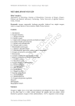 Metabolism of Oxygen