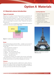 Option A Materials - Cambridge Resources for the IB Diploma