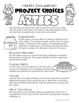 Aztec Project Choices