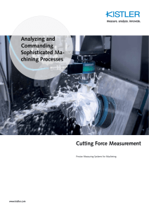 Cutting Force Measurement