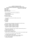 1. The two main gases making up the lower atmosphere are A