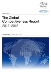 The Global Competitiveness Report 2014–2015 - WEF