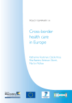 Cross-border health care in Europe - WHO/Europe