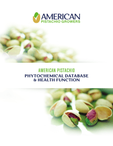 APG Phytochemical Database - American Pistachio Growers