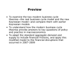 RBC and New Keynesian Models