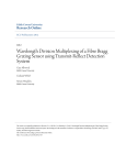 Wavelength Division Multiplexing of a Fibre