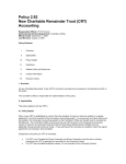 Policy 2.92 New Charitable Remainder Trust (CRT