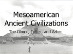 Mesoamerican Ancient Civilizations
