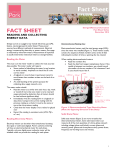 Australian Pork Fact Sheet: Reading and Collecting Energy Data