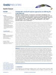 Stratigraphic and Earth System Approaches to Defining the