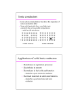 6182 Ionic conductivity