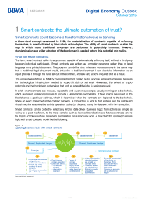 1 Smart contracts: the ultimate automation of trust?
