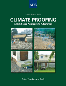 Climate Proofing: A Risk-based Approach to Adaptation