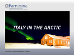 ITALY IN THE ARCTIC
