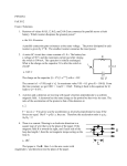 PHY2054 Fall 2012 Exam 2 Solutions 1. Resistors of values 8.0 Ω