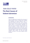 RAN ISSUE PAPER The Root Causes of Violent Extremism