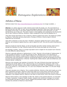 Ramayana Explorations - the Home Page of L. Lennie Irvin