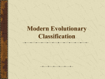 Modern Taxonomy - Fall River Public Schools