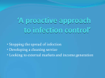 A proactive approach to infection control