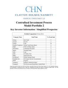 Key Investor Information - Clayton Holmes Naisbitt