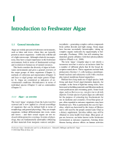 Freshwater Algae: Identification and Use as Bioindicators