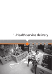 1. Health service delivery - World Health Organization