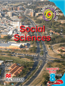 Solutions for all Social Sciences : Grade 8 Learner`s Book