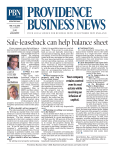 Sale-leaseback can help balance sheet
