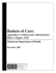 Baskets of Care - Minnesota Department of Health