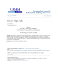 Rocket Flight Path - Scholar Commons