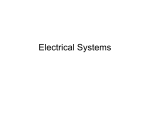 Electrical Systems, Motors and Drives