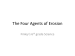 The Four Agents of Erosion