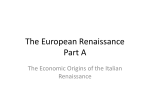 Renaissance - mleavinshistory