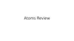 Atoms Review