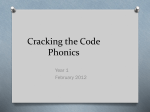 Cracking the Code Phonics