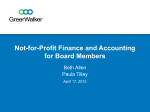 Role of a Board Member in Financial Oversight