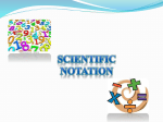 Scientific Notation