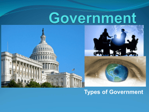 Types of Government